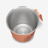 QUECHUA Antikorová šálka 500 0,3 l oranžová bez · záber 2