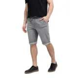 Pánské denimové kraťasy VOLCANO CARST-702-GREY · záber 1