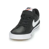 Dětská rekreační obuv NIKE Court Legacy black gum light brown white · záber 3