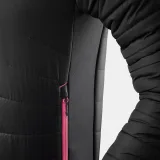 QUECHUA Detská prešívaná turistická bunda MH500 7-15 r. sivá 7-8 r (123-130 cm) · záber 2