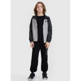 Chlapecká bunda s kapucí 4F JUNIOR JACKET-JWSS25TJACM185-25S-GREY · záber 5