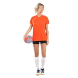 ALLSIX Dámsky volejbalový dres V100 oranžový L · záber 2