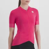 Dámský cyklistický dres s krátkým rukávem SPORTFUL Monocrom w jersey, pompelmo · záber 4