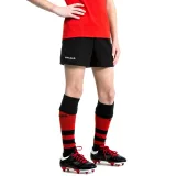 KIPSTA Detské šortky na rugby R100 čierne 5-6 r (113-122 cm) · záber 2