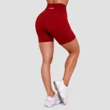 GymBeam Dámské šortky Ignite Dark Red - Velikost: S | Barva: Červená | Hmotnost: 0,112 kg | Balení: 140 · záber 4