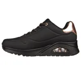 Dámská rekreační obuv SKECHERS Uno Shimmer Away W black · záber 3