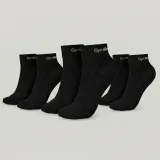 Чорапи Quarter 3Pack Black - GymBeam - Размер: S | Тегло: 0,088 g | Опаковка: 150 · záber 1