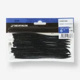 CAPERLAN Mäkká umelá nástraha Black bass Yubari Finesse Worm black & blue 10 ks 5 · záber 2