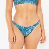 DECATHLON Spodný diel dámskych plaviek Aly Flow modro-fialový XL · záber 1