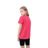 Dívčí tričko s krátkým rukávem 4F JUNIOR TSHIRT F3004-53S-DARK PINK · záber 2
