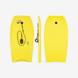 DECATHLON Bodyboard 100 pre začiatočníkov predtvarovaný žltý 36 · záber 1