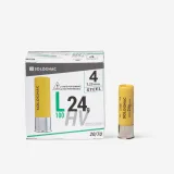 SOLOGNAC Vysokotlakový náboj L100 24 g kaliber 20/70 oceľové broky č. 4 x 25 ks N° 4 · záber 1
