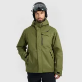 Pánská lyžařská bunda membrána 10000 - khaki · záber 2
