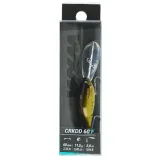 CAPERLAN Wobler Deep Crankbait WXM CRKDD 60 F Black Bass bez · záber 2