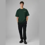 T-shirt loose s potiskem pánský - zelený · záber 2