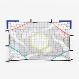 KIPSTA Futbalová bránka Classic 500 veľ. M (180 cm x 120 cm) Ligue 1 Mc Donald's sivá bez · záber 2