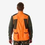 SOLOGNAC Pánska poľovnícka vesta 520 oranžová fluorescenčná L · záber 2