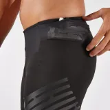 KIPRUN Pánske bežecké legíny Run 900 Compress čierne XL (W39 L34) · záber 2