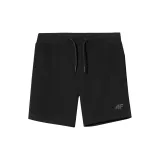 Chlapecké teplákové kraťasy 4F JUNIOR SHORTS CAS M048-20S-DEEP BLACK · záber 5