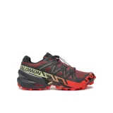 Pánská běžecká trailová obuv SALOMON Speedcross 6 M rum raisin cherry tomato cognac · záber 2