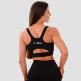 GymBeam Sportski grudnjak Cut-Out Black - Veličina: M | Boja: Crna | Težina: 0,16 g | Pakiranje: 100 · záber 2