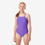 NABAIJI Dievčenské jednodielne plavky Kamily fialové 10-11 r (141-148 cm) · záber 1