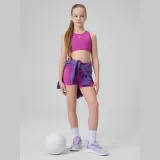 Dívčí bezešvá sportovní podprsenka - růžová · záber 2