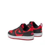Chlapecká rekreační obuv NIKE Court Borough Low Recraft K university red orange midnight navy · záber 5