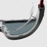 SPEEDO Plavecká maska SPEEDO RIFT dymové sklo červená sivá jedna veľkosť · záber 2