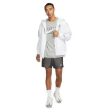 Pánské tričko s krátkým rukávem NIKE M NSW TEE SWOOSH BLOCK-063-Grey · záber 4