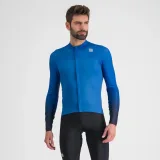 Pánský cyklistický dres s dlouhým rukávem SPORTFUL Bodyfit pro jersey, blue denim galaxy blue · záber 2