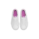 Dívčí vycházková obuv NIKE Court Legacy white cosmic fuchsia pearl pink football grey · záber 4