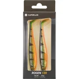 CAPERLAN Mäkká umelá nástraha na šťuky Shad Rogen 120 Firetiger 2 ks bez · záber 2