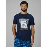 Pánské tričko s krátkým rukávem 4F TSHIRT M3034-31S-NAVY · záber 2