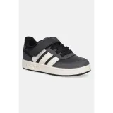 Dětská rekreační obuv ADIDAS Breakbase K core black off white carbon · záber 3