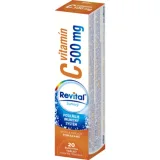 Revital vitamín C 500 mg 20 šumivých tabliet pomaranč · záber 2