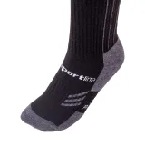Merino podkolienky inSPORTline Meritic Ski AG+ antibakteriálne Farba čierno-šedá, · záber 4