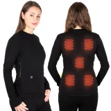 Dámske vyhrievané tričko W-TEC Insulong Lady Farba čierna, · záber 2