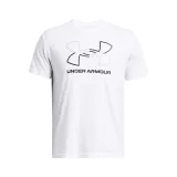 Pánske tričko s krátkym rukávom UNDER ARMOUR UA GL FOUNDATION UPDATE SS-WHT - Pohlavie: Muzi · záber 4