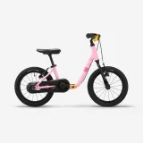 BTWIN Detský bicykel a odrážadlo 2v1 Discover 900 3-5 r. 14″ ružový 14" · záber 1