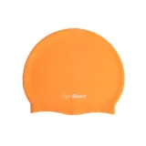 GymBeam Plavecká čepice AquaFlow Black - Barva: oranžová | Hmotnost: 0,055 kg | Balení: 144 · záber 5