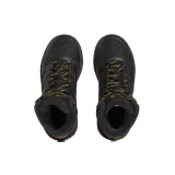 Chlapecké kotníkové zimní boty ADIDAS Hoops 3.0 Mid K core black core black preloved yellow · záber 3