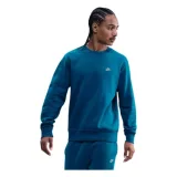 Pánská zateplená mikina NIKE M NK CLUB BB CREW GREEN ABYSS WHITE · záber 1