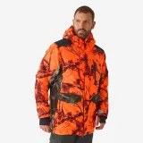SOLOGNAC Nepremokavá, hrejivá a nehlučná poľovnícka bunda Treemetic fluo 500 2XL · záber 1