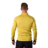Pánska turistická flisová mikina so zipsom NORTHFINDER JACINTO-520mustard · záber 4
