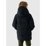 Chlapecká bunda 4F JUNIOR DOWN JACKET-JWAW24TDJAM464-20S-DEEP BLACK · záber 4