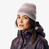 DREAMSCAPE Dámska snowboardová bunda SNB 100 hrejivá a priedušná čierno-ružová s potlačou S · záber 2