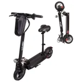 W-TEC Tenmark III se sedátkem a brašnou biela · záber 1