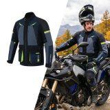 W-TEC Modock bunda čierno-modro-fluo žltá - 6XL · záber 2