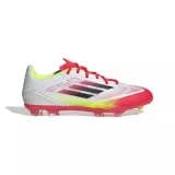 Pánské outdoorové fotbalové kopačky ADIDAS F50 League M FG MG cloud white core black solar yellow · záber 1